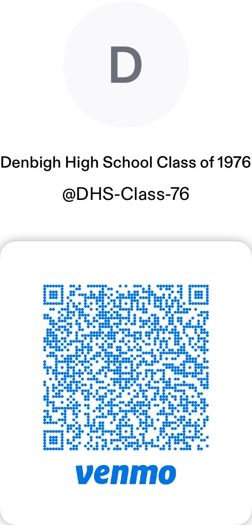 Pay with Venmo — scan QR code for @DHS-Class-76